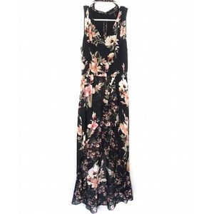 WHBM Floral High- Low Dress